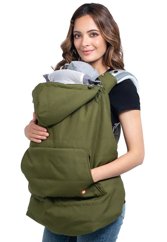 Wombat London Cover forest green beige