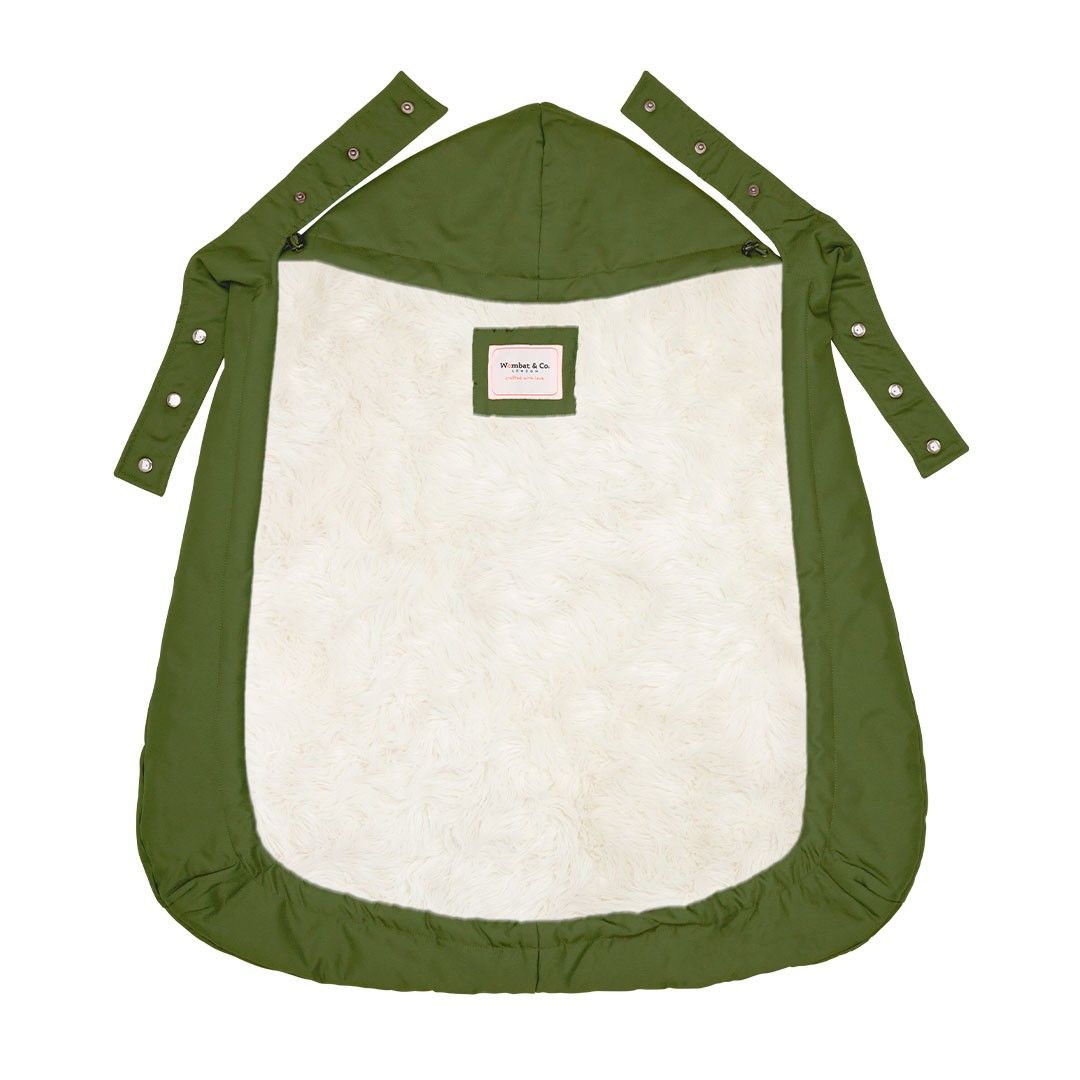 Wombat forest green beige